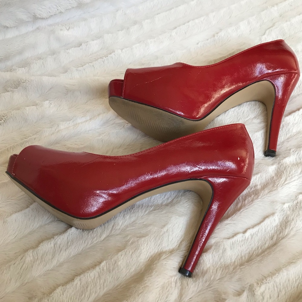 CATO Peep-Toe Heels